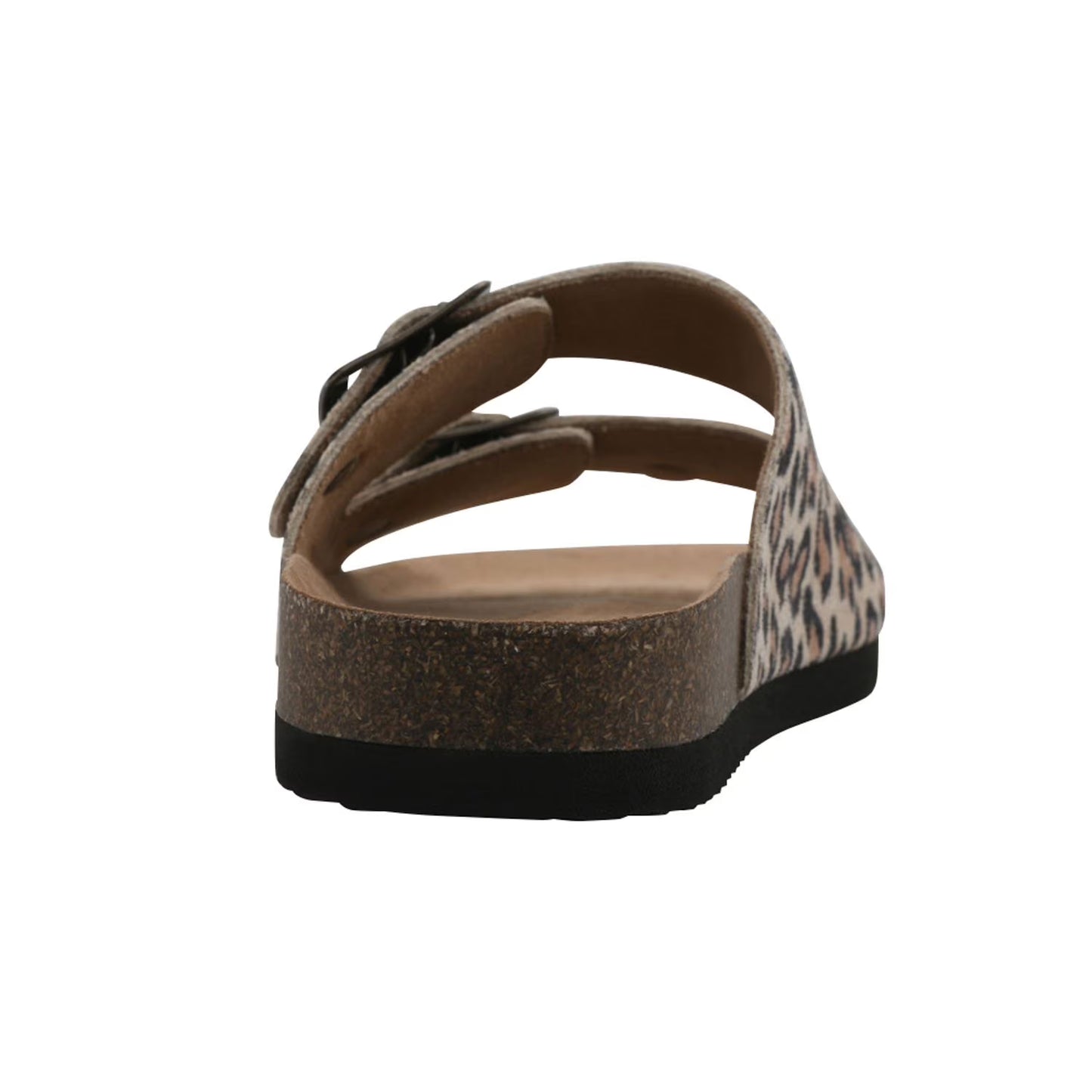 Mountain Sole Women's Double Buckle Leather Sandal