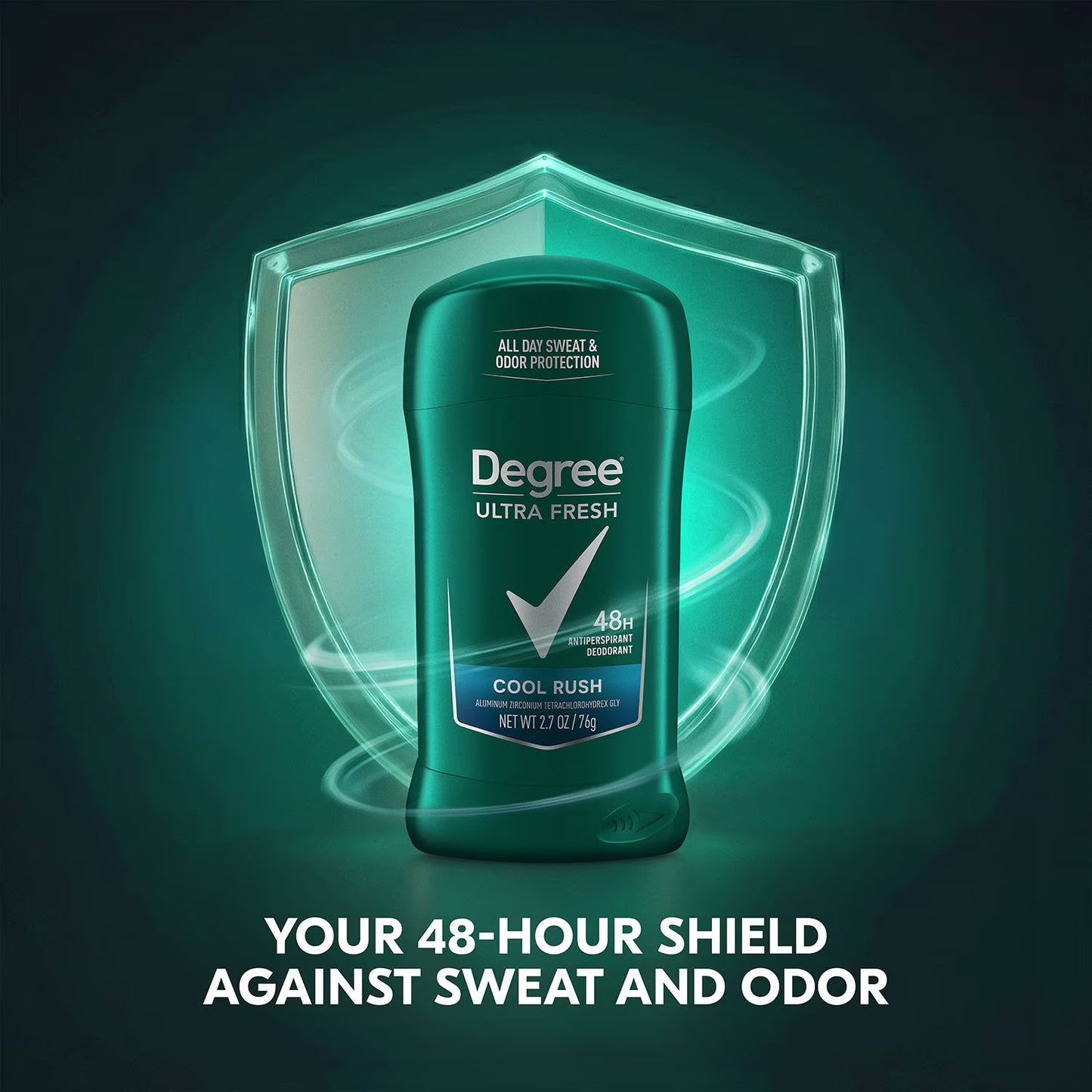 Degree Men Antiperspirant Deodorant, Cool Rush, 2.7 oz., 5 pk.