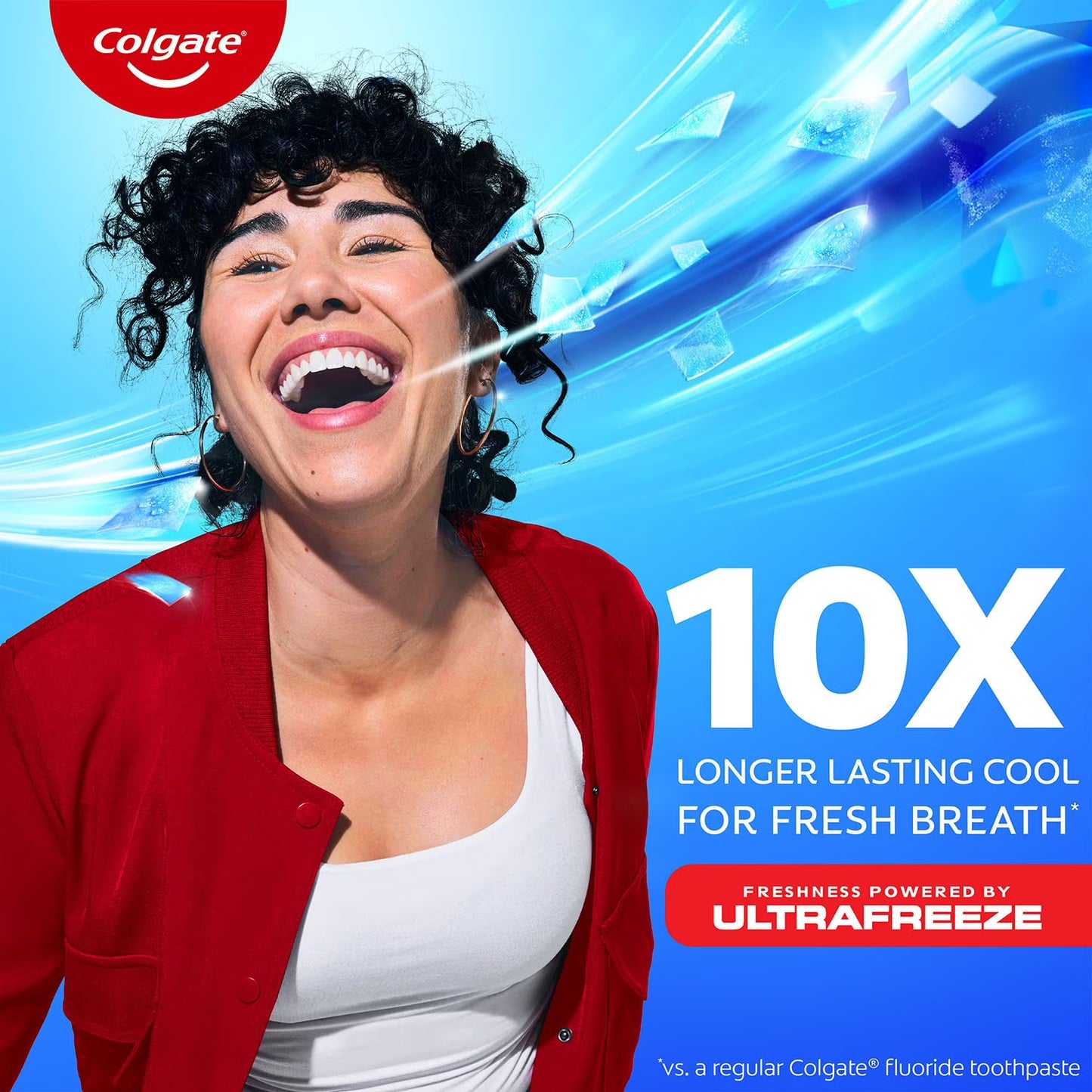 Colgate MaxFresh Toothpaste with Mini Breath Strips, Cool Mint, 7.3 oz