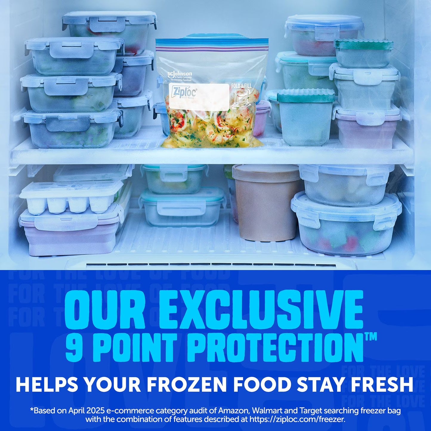 Ziploc Stay Open Design Gallon Freezer Bags, 152 ct.