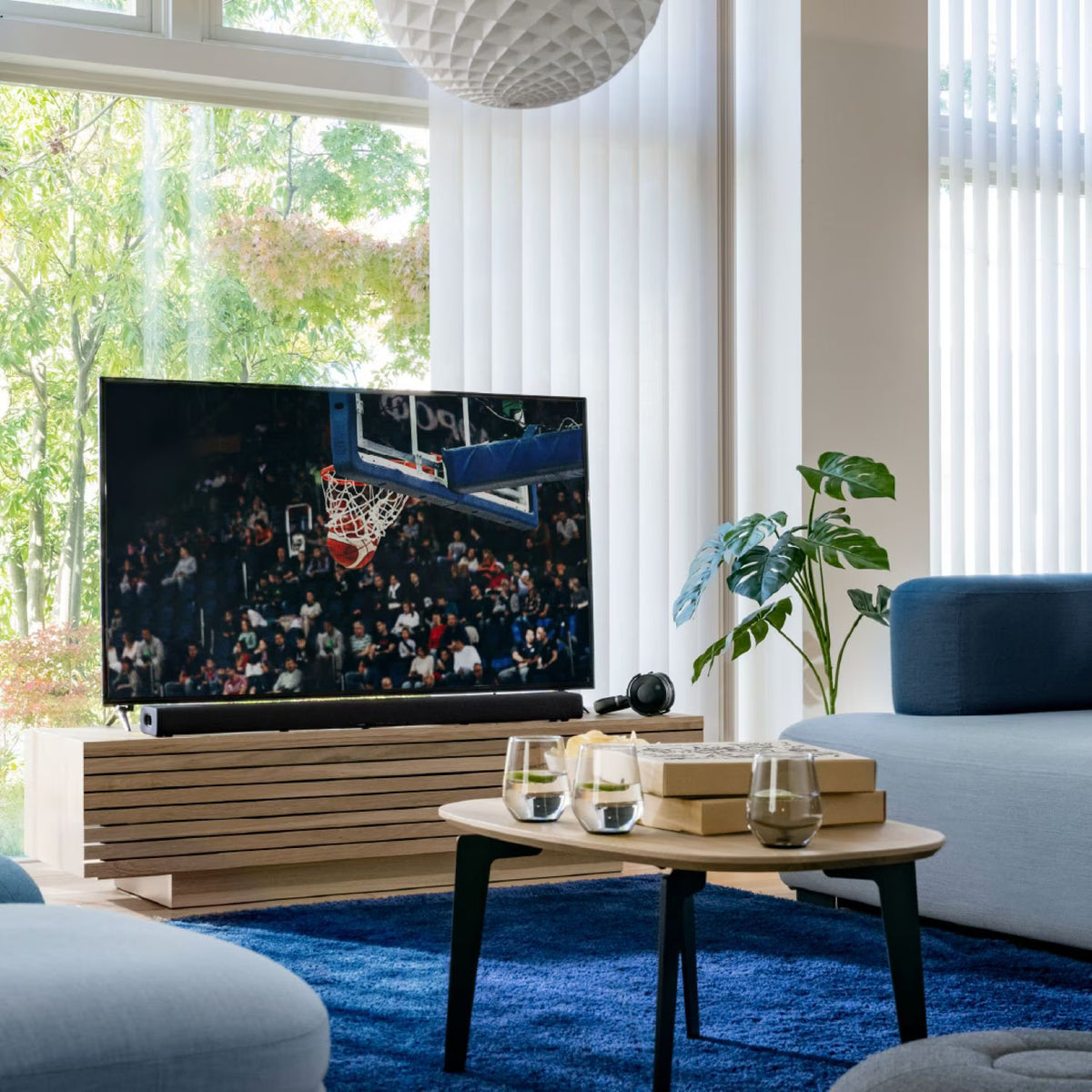 Yamaha True X Bar 40A Dolby Atmos Sound Bar with Built-in Subwoofers, Wi-Fi, Music Streaming, Optional Wireless Subwoofer and Surrounds
