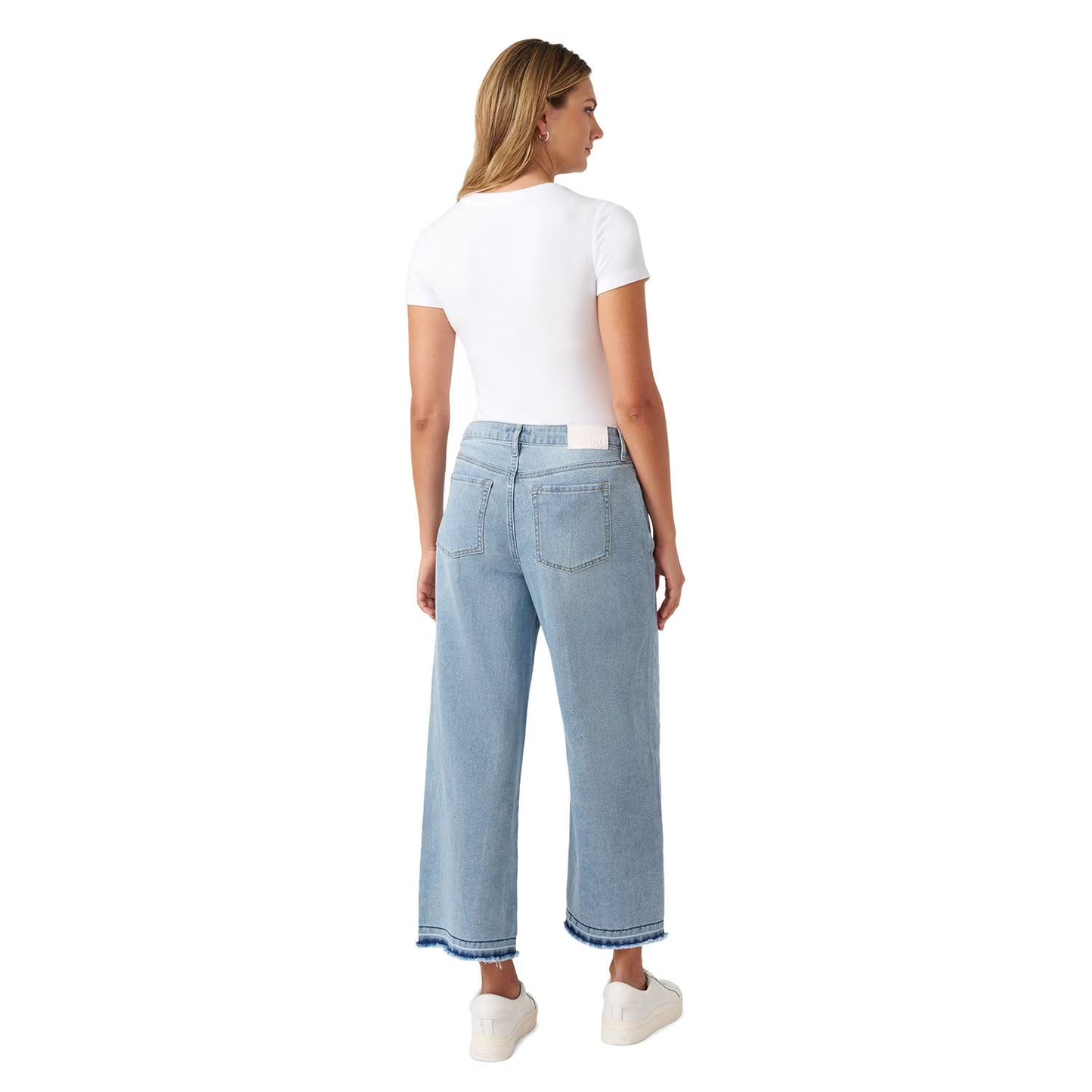 Edited by Hunter McGrady Women's Wide Leg Crop Jean