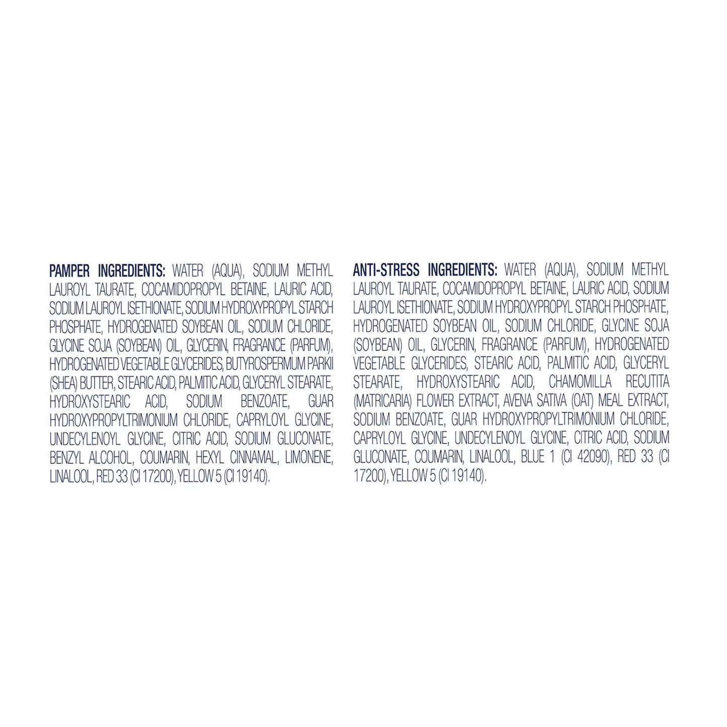 Dove Pamper & Anti-Stress Body Wash, 30.6 fl. oz., 2 pk.