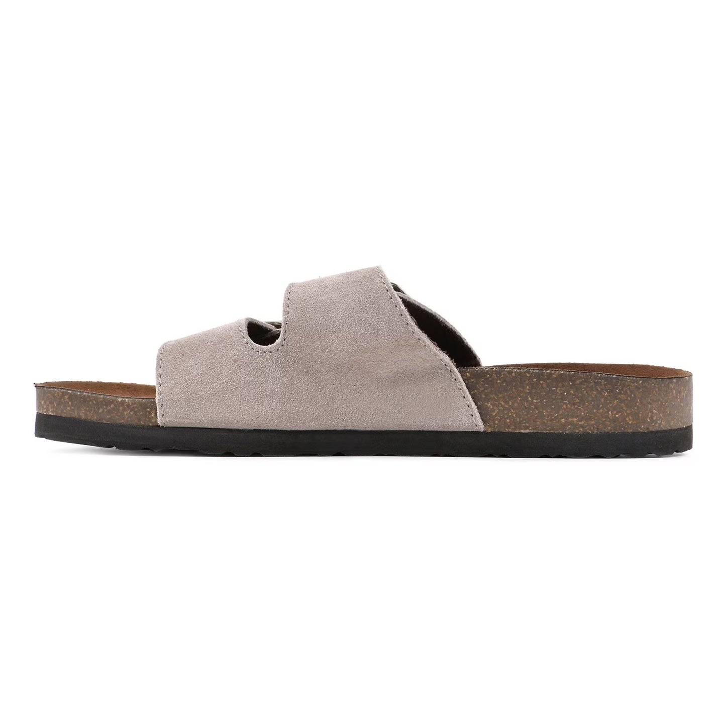Mountain Sole Women's Double Buckle Leather Sandal