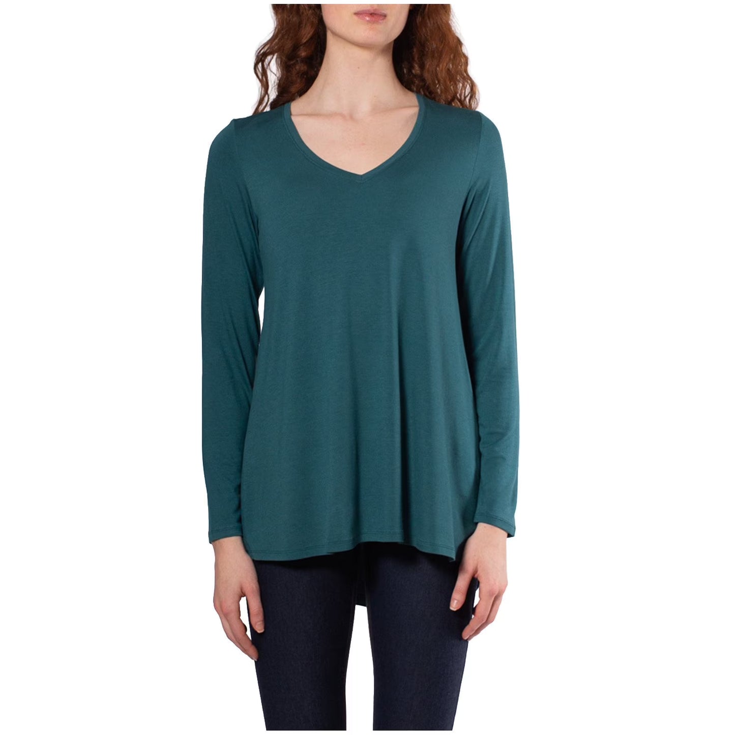 Hue Women's Long Sleeve Tunic T-Shirt