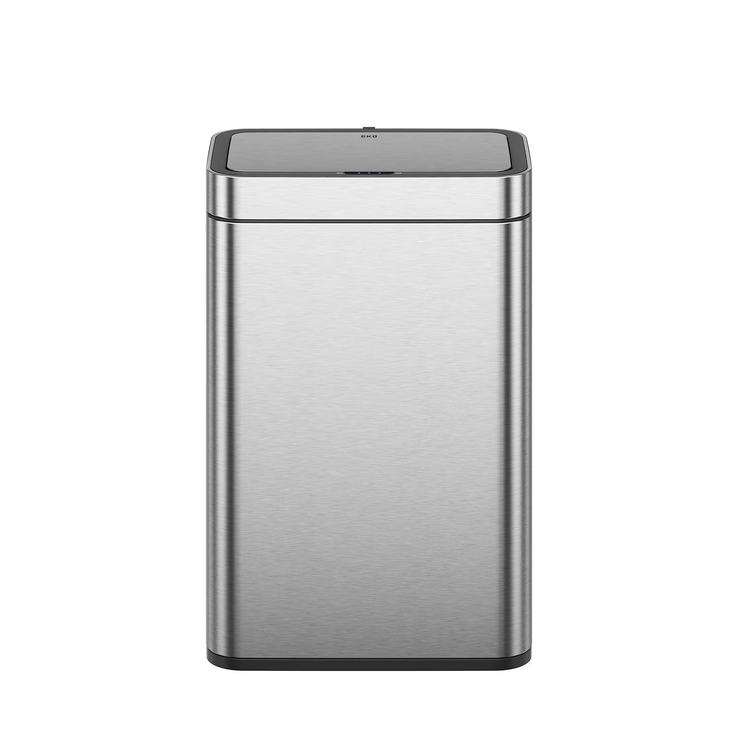 EKO Matte Stainless Steel Motion Sensor Kitchen Trash Can 13.2 Gallon