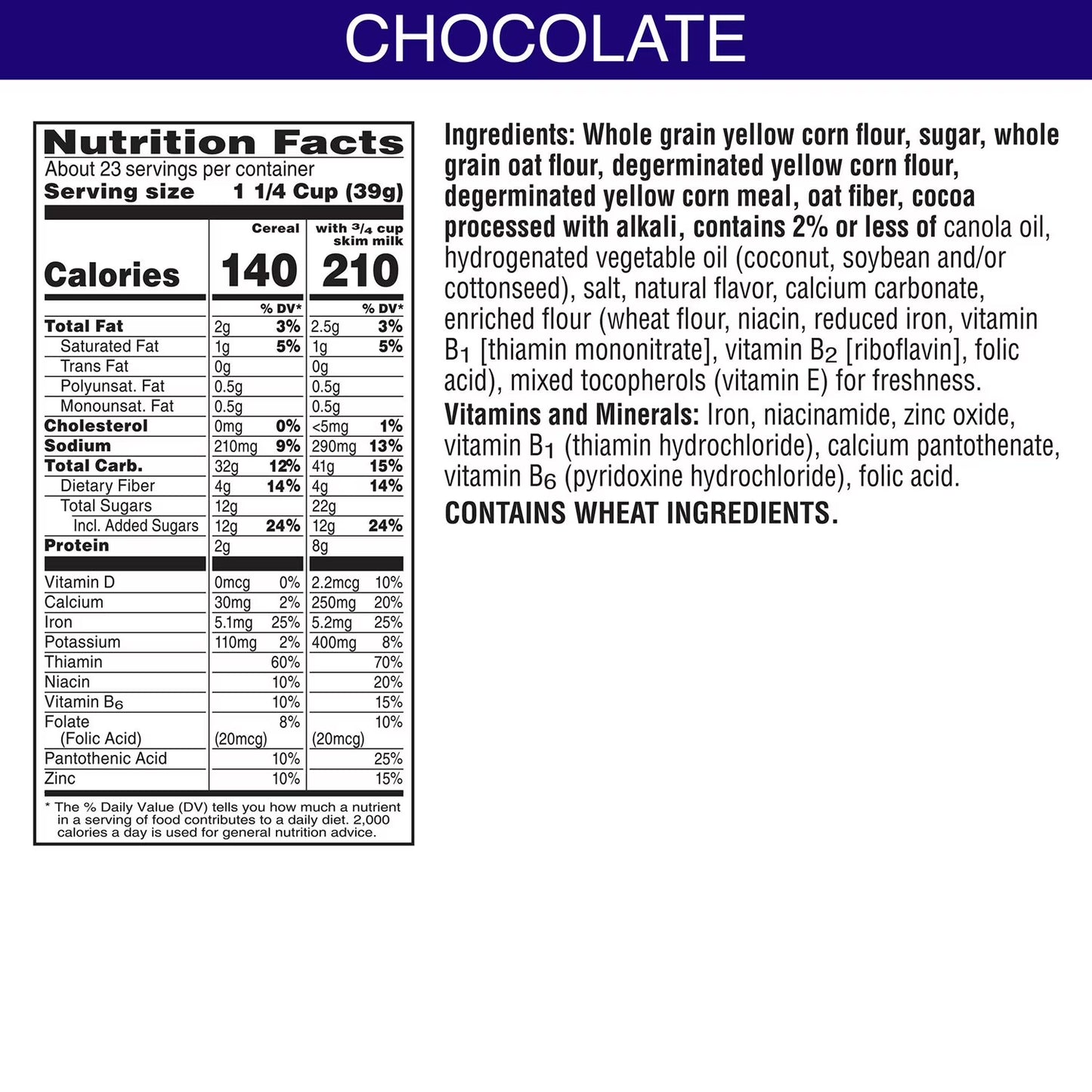 Cocoa Loops Cereal, 31 oz.