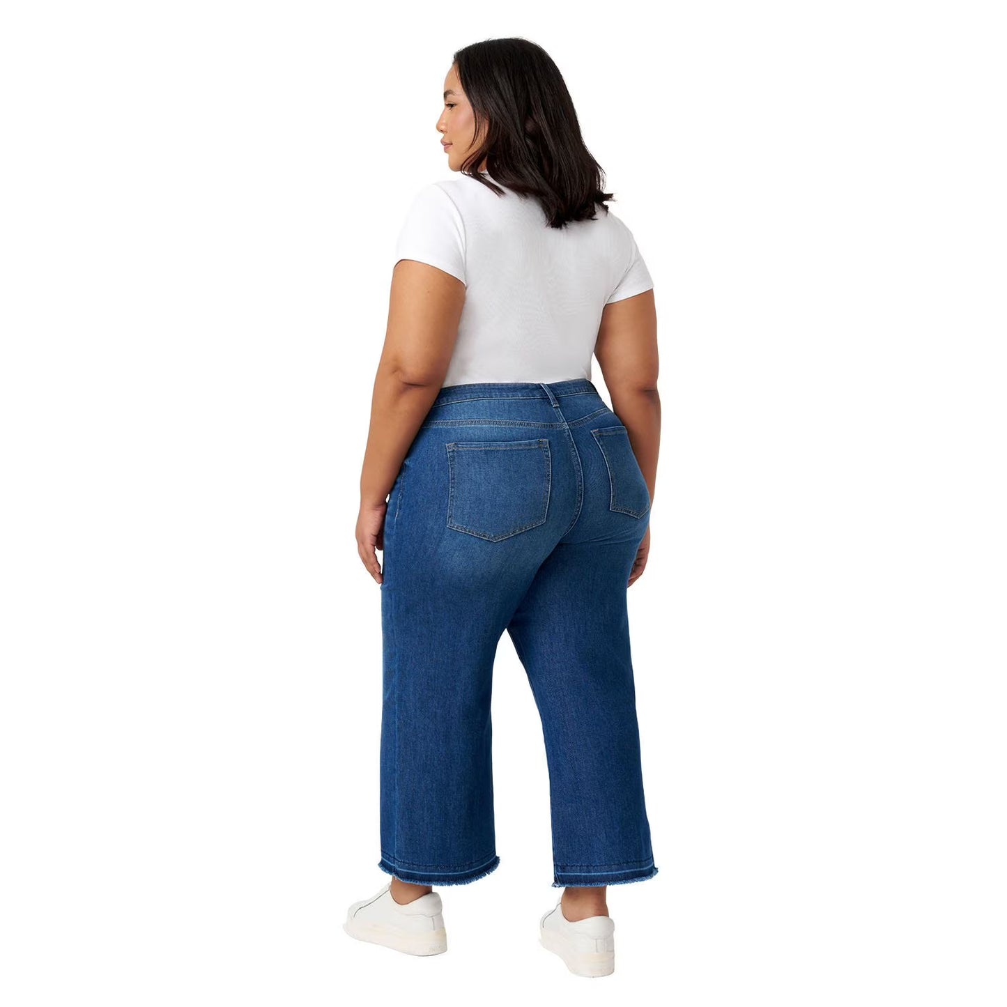 Edited by Hunter McGrady Women's Wide Leg Crop Jean
