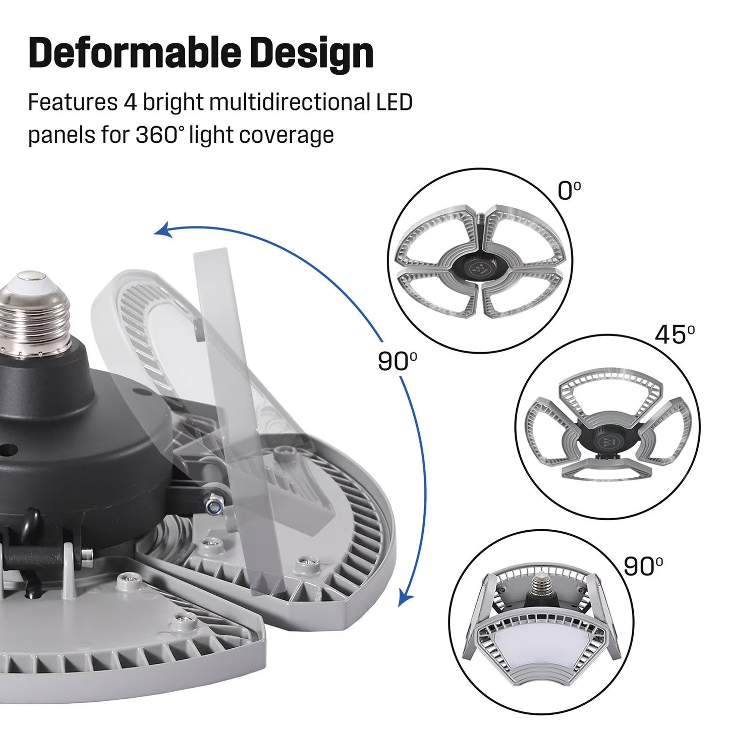 Westinghouse 8000 Lumen LED Deformable Utility Light 2 Pack