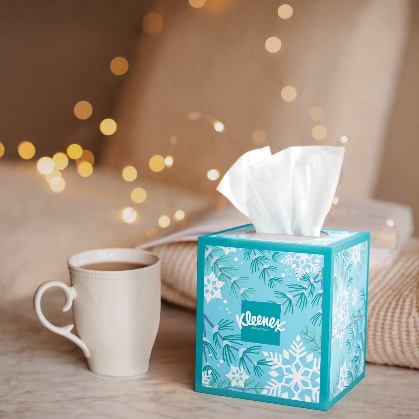 Kleenex Ultra Soft Hypoallergenic Facial Tissues 12 Boxes, 72 tissues/box