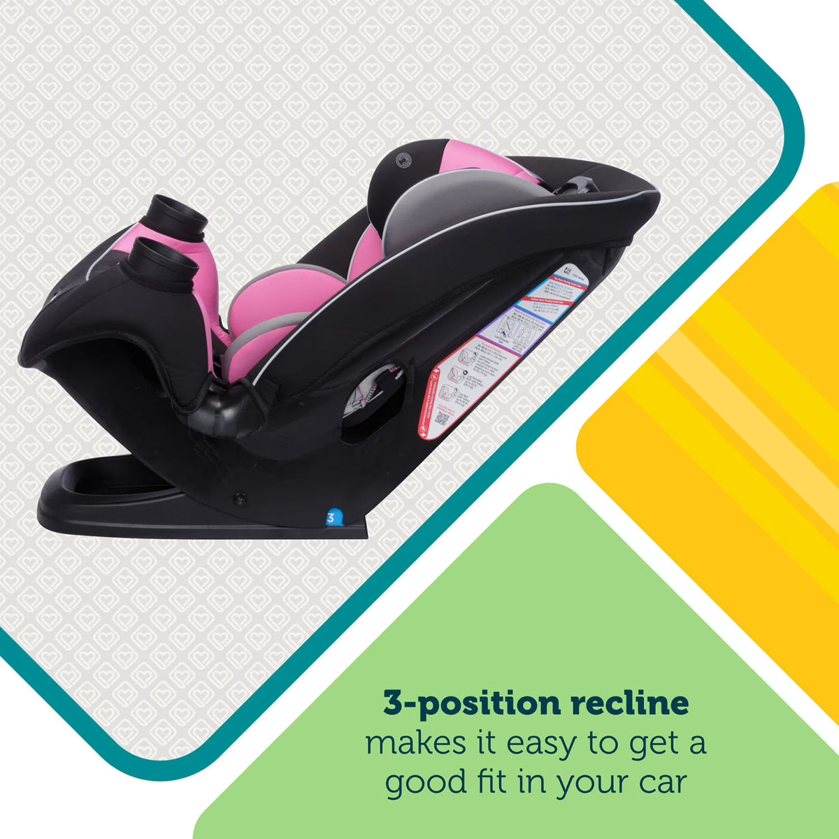 Safety 1st Everfit All-in-One Convertible Car Seat, Choose Color