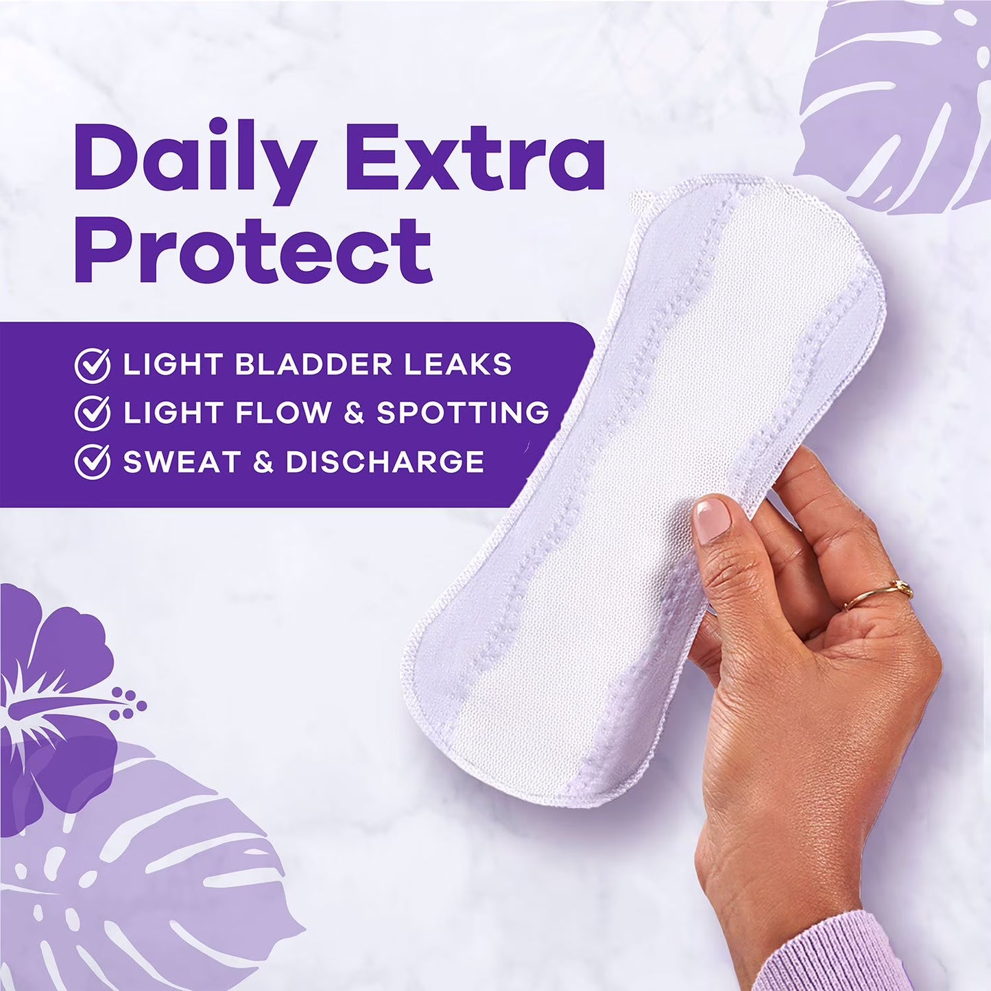 Always Anti-Bunch Xtra Protection Daily Liners, Unscented, Long, 200 ct.