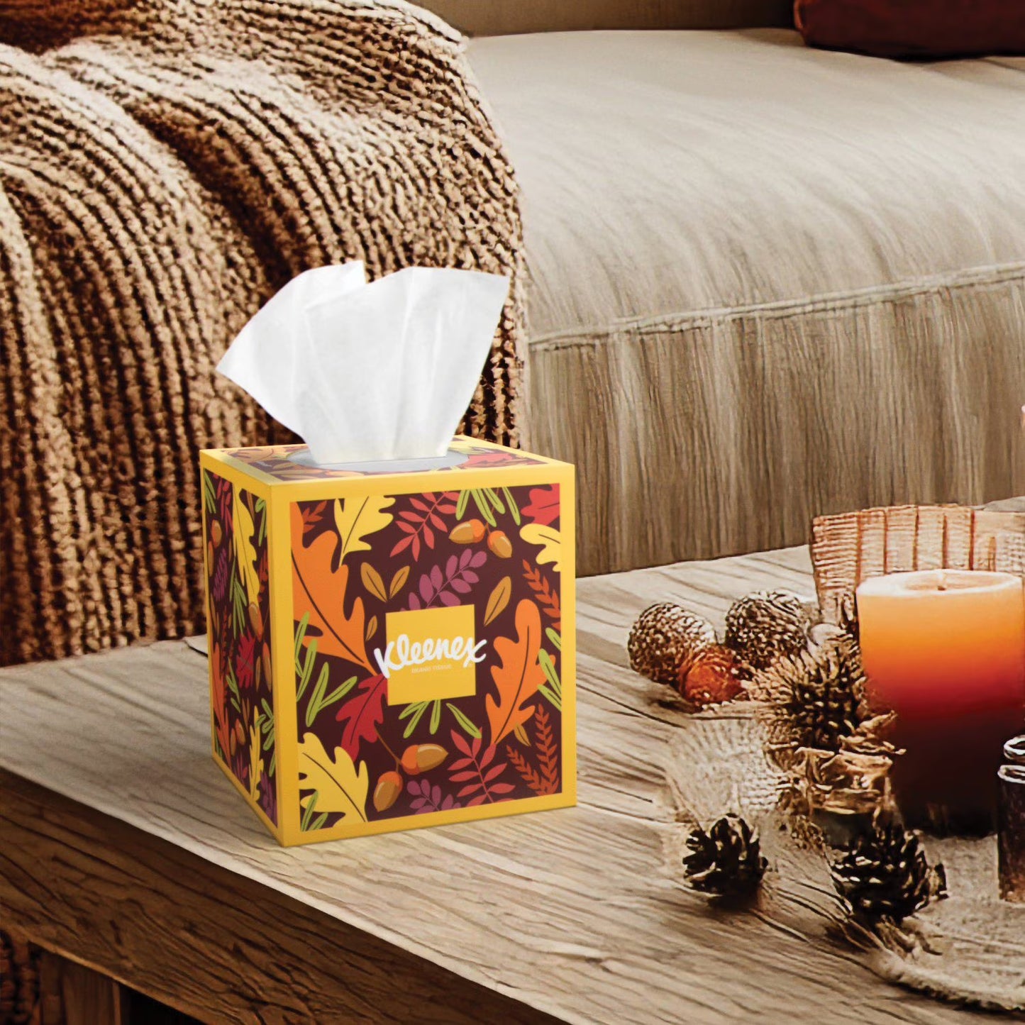 Kleenex Ultra Soft Hypoallergenic Facial Tissues 12 Boxes, 72 tissues/box