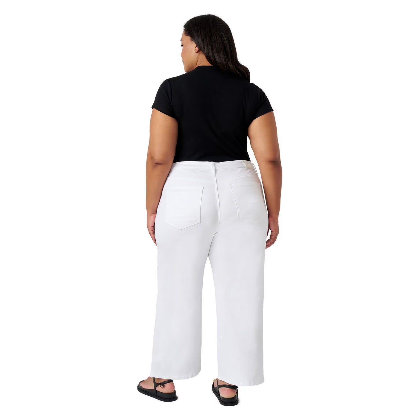 Edited by Hunter McGrady Women's Wide Leg Crop Jean