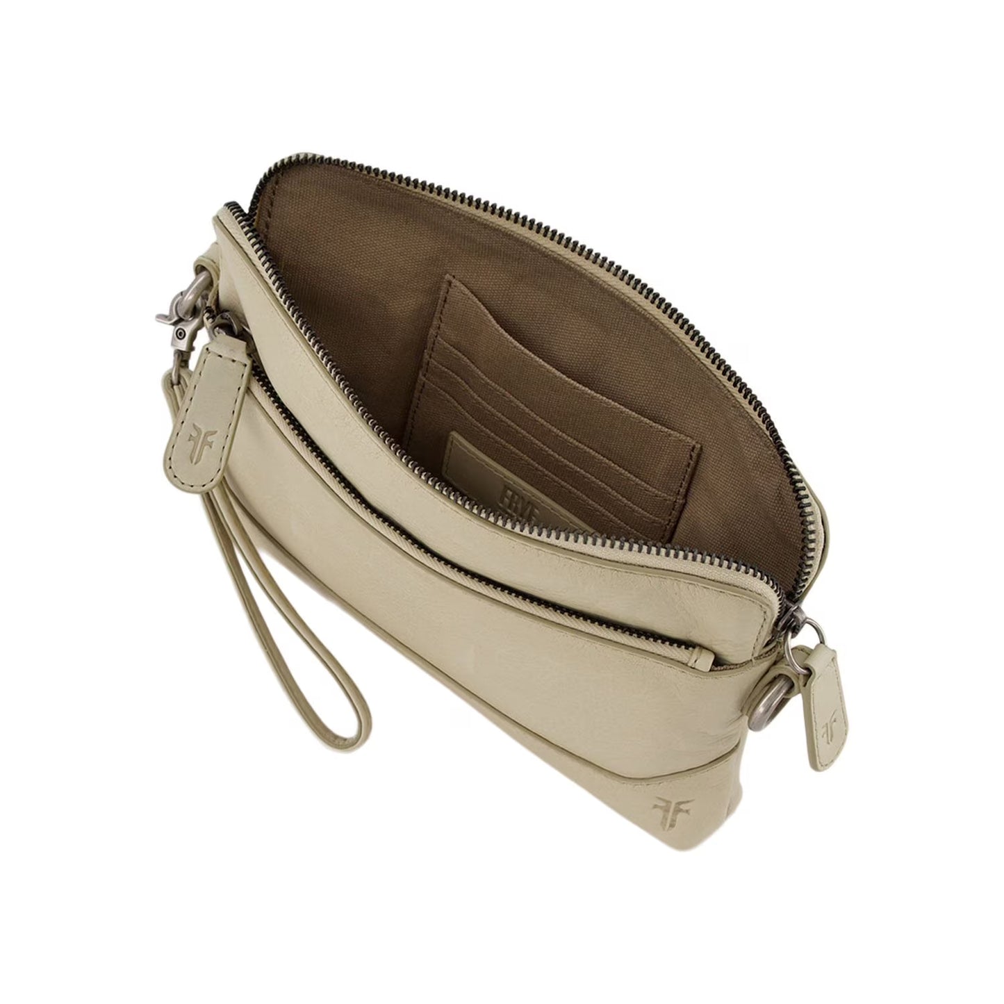 Frye Melissa 100% Genuine Leather Women's Crossbody Wristlet Bag