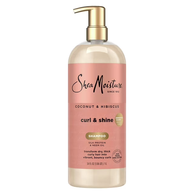 Shea Moisture Coconut Hibiscus Shampoo, 34 fl. oz.