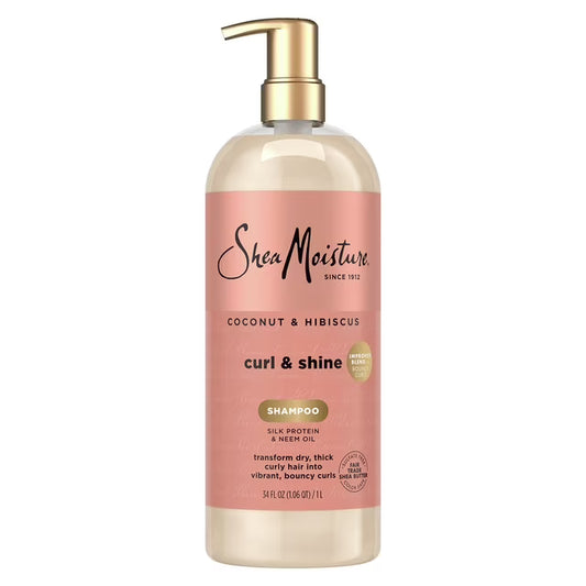 Shea Moisture Coconut Hibiscus Shampoo, 34 fl. oz.