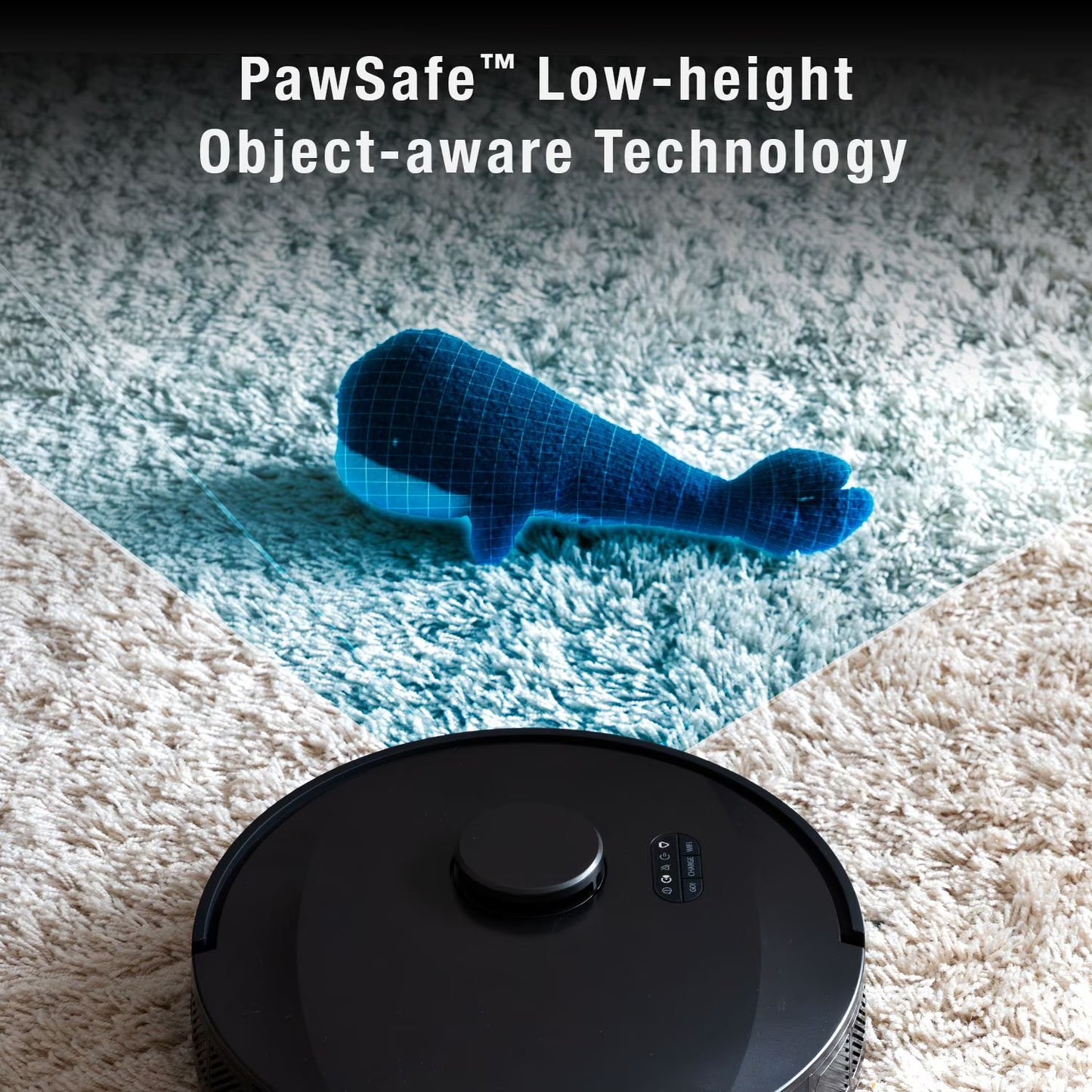 bObsweep UltraVision Pet Robot Vacuum & Mop with 25,000Pa Suction, Auto-Lift DualSpin Mops, 180-Day Auto-Empty Dock & Odor-Filtering Bags
