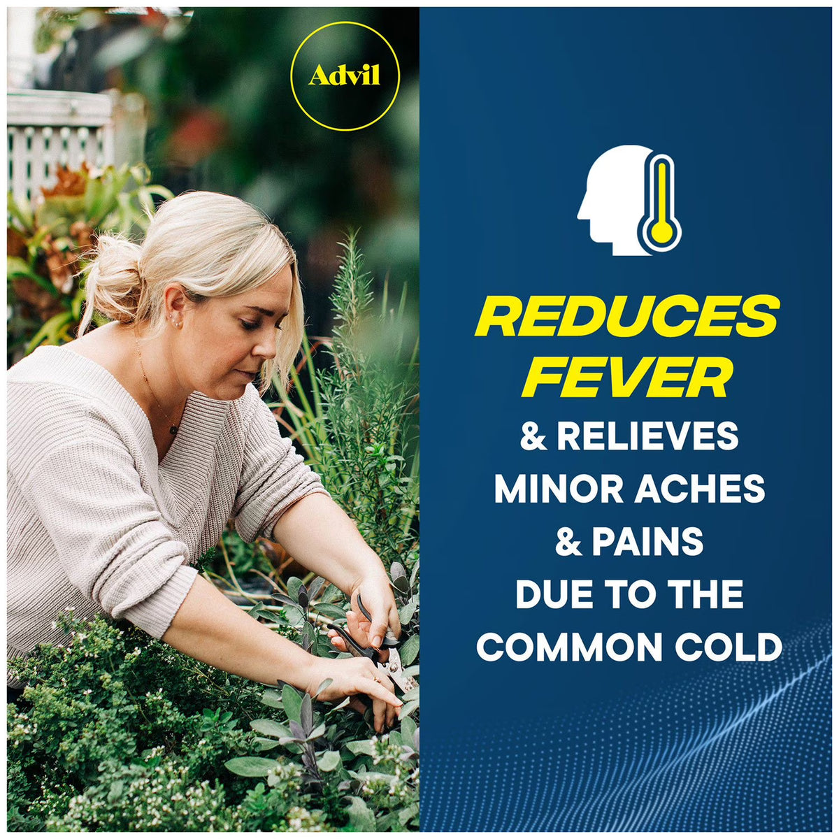 Advil Liqui-Gels Pain Reliever and Fever Reducer, Ibuprofen 200mg Capules, 240 ct.