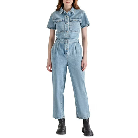 Steve Madden Women's Denim Jumpsuit