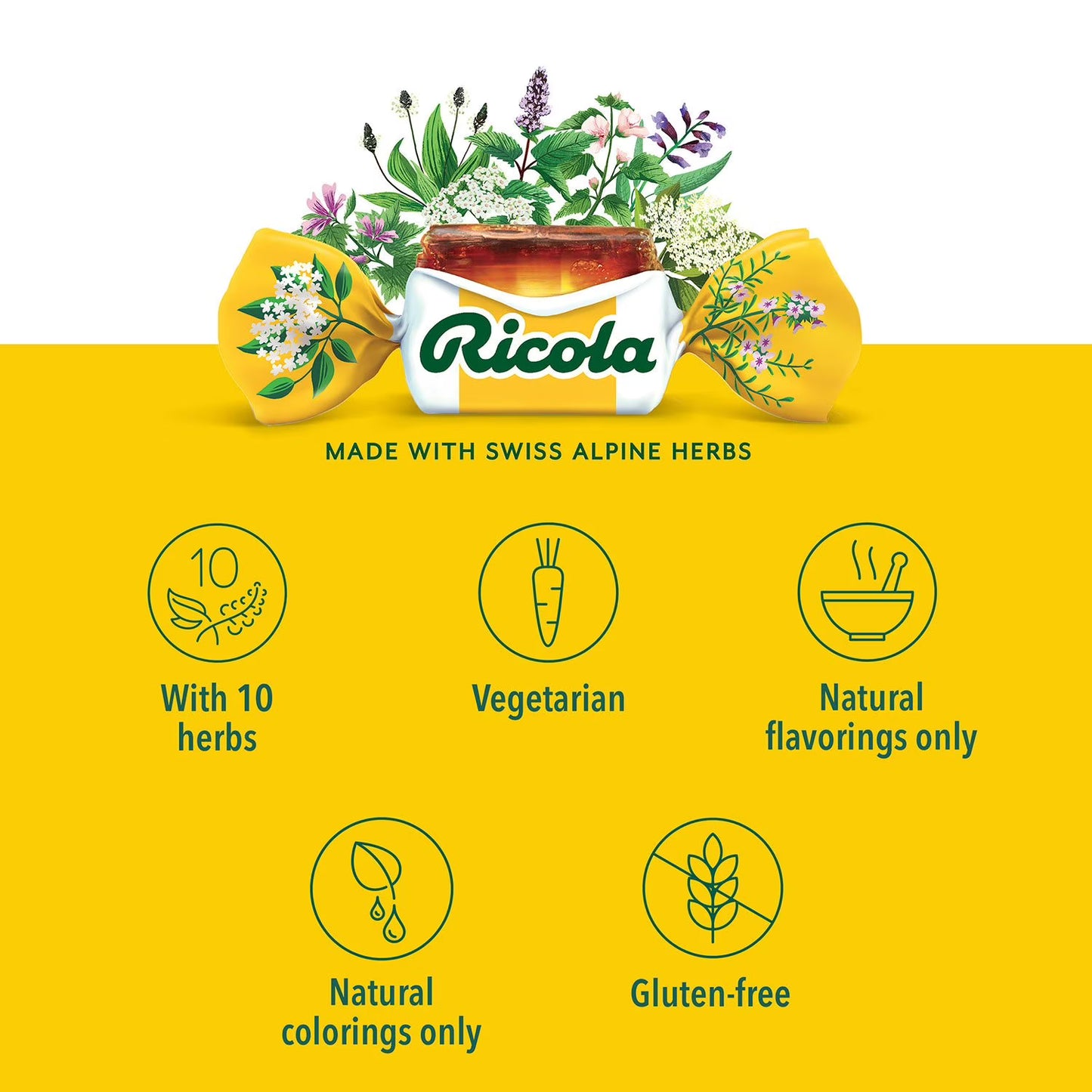 Ricola Original Natural Herb Cough Drops, 210 ct.