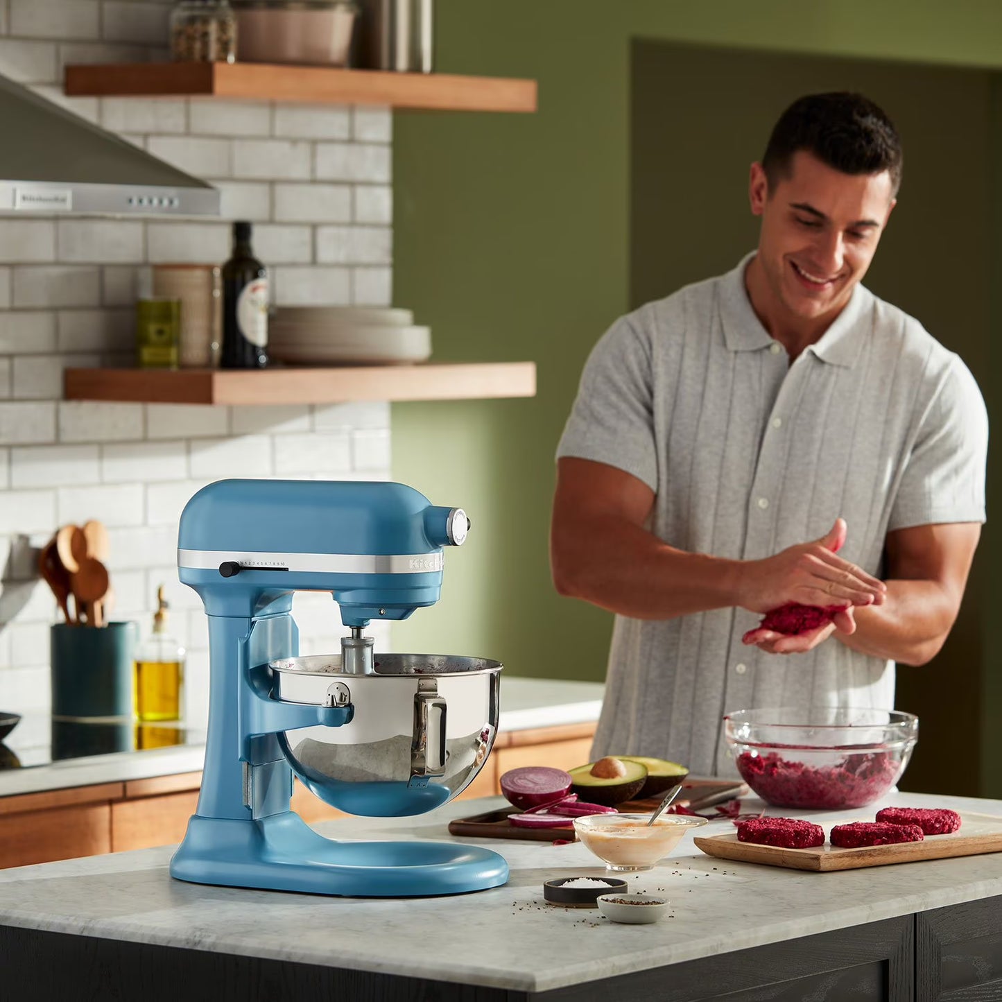KitchenAid 5.5 Quart Bowl-Lift Stand Mixer with Attachments