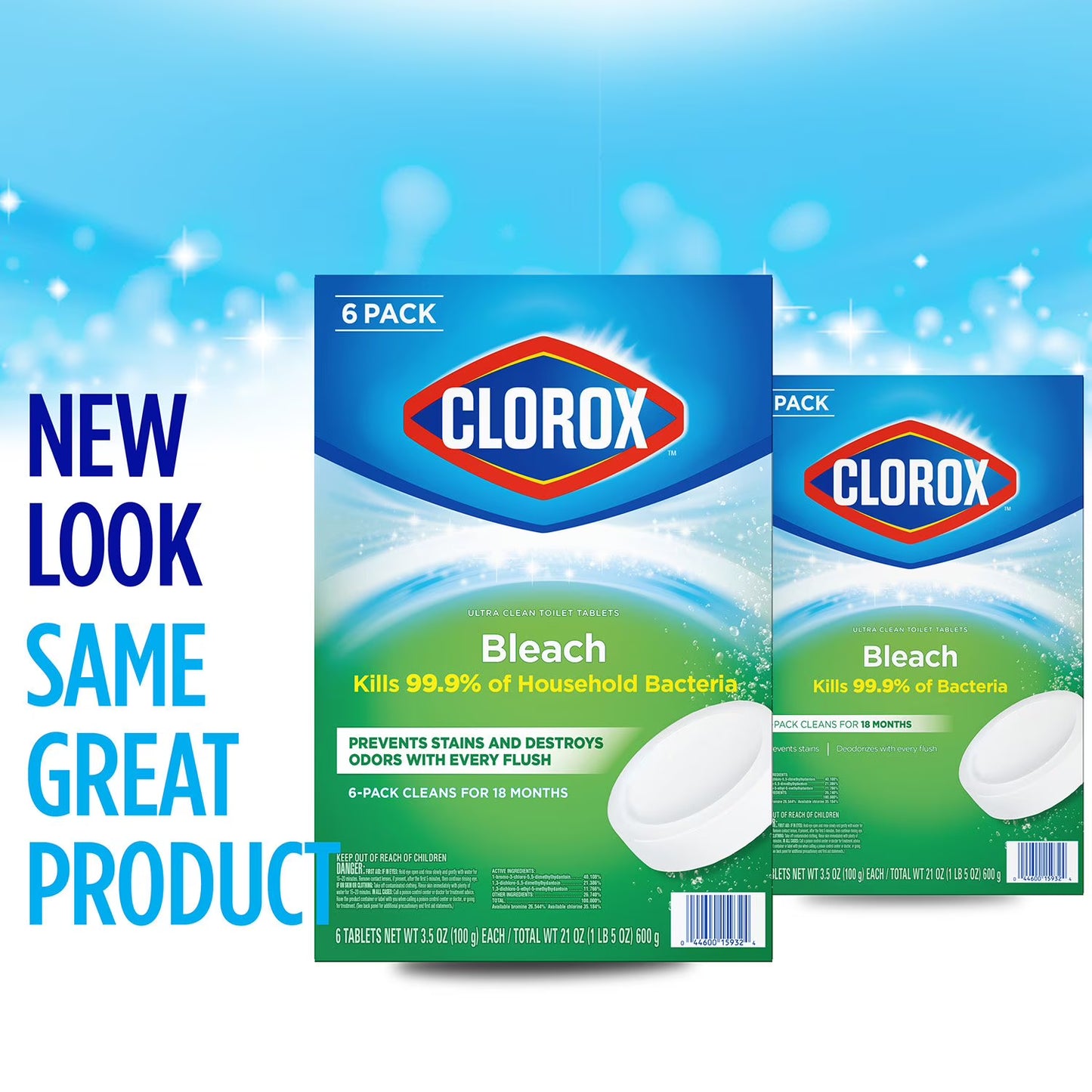 Clorox Ultra Clean Tablets Toilet Bowl Cleaner, 6 ct., 3.5 oz.