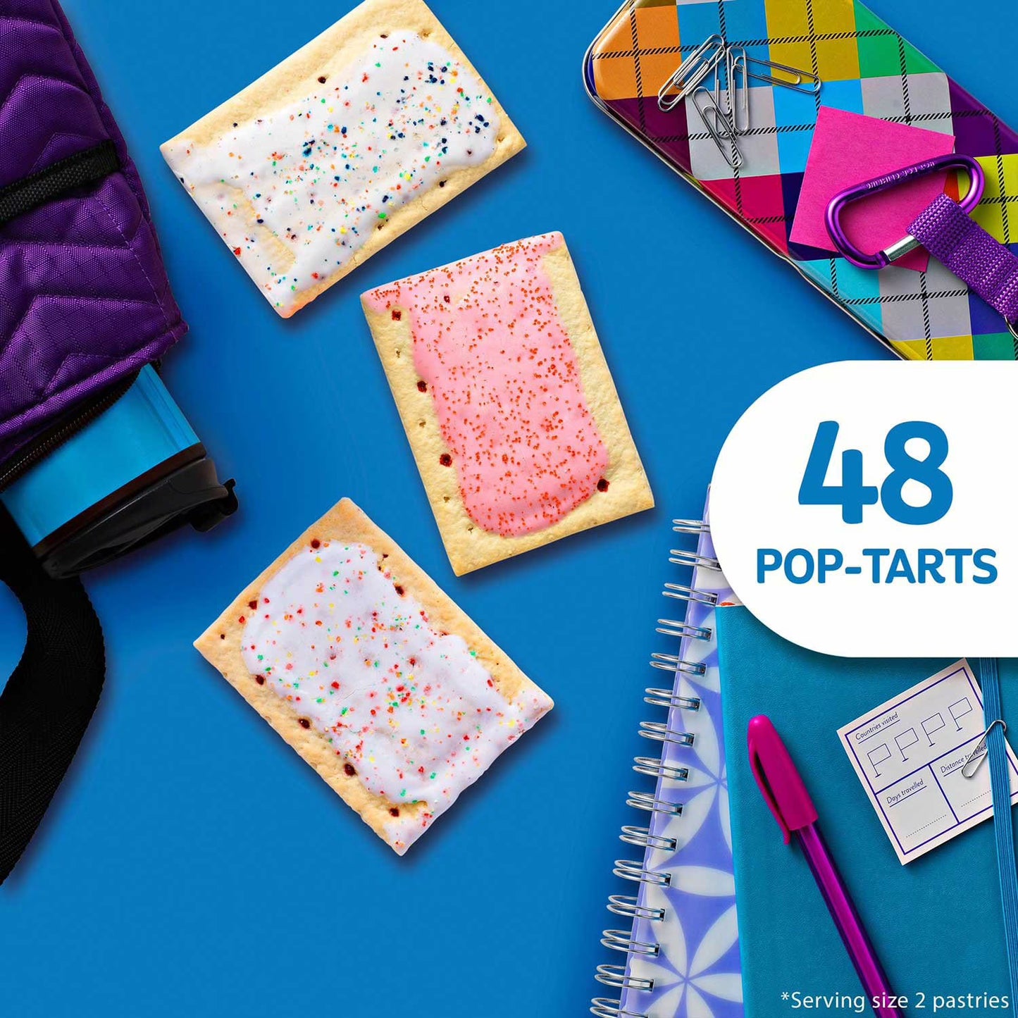 Pop-Tarts Frosted Variety Pack, 48 ct.