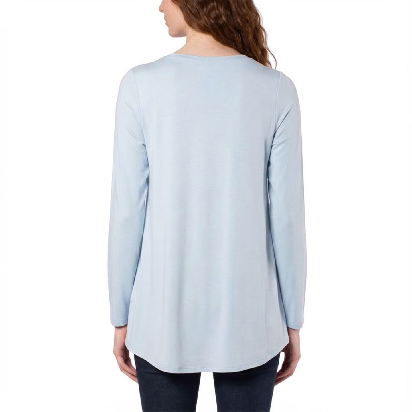Hue Women's Long Sleeve Tunic T-Shirt