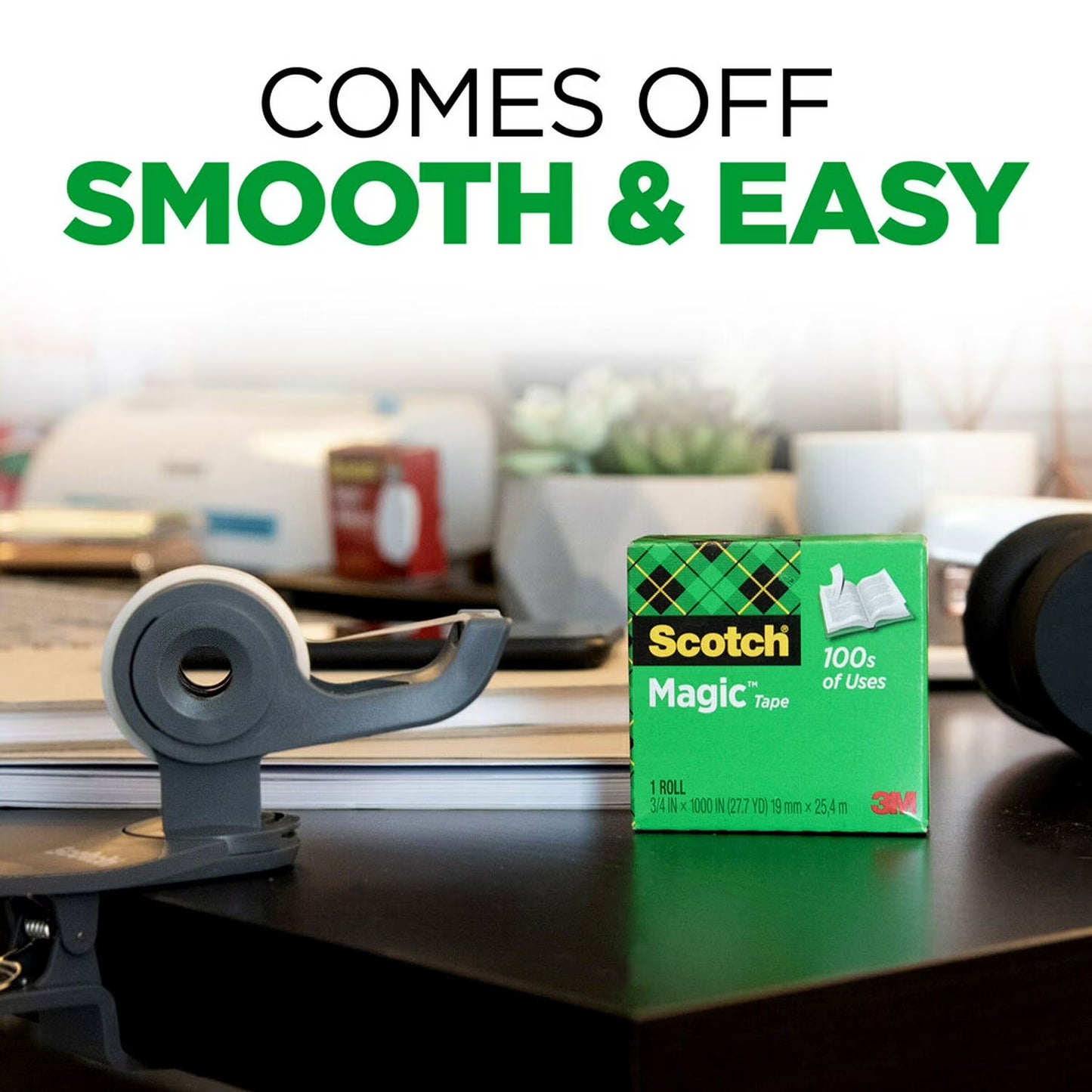 Scotch® Magic™ Tape, 3/4 in x 1296 in, 12 Pack