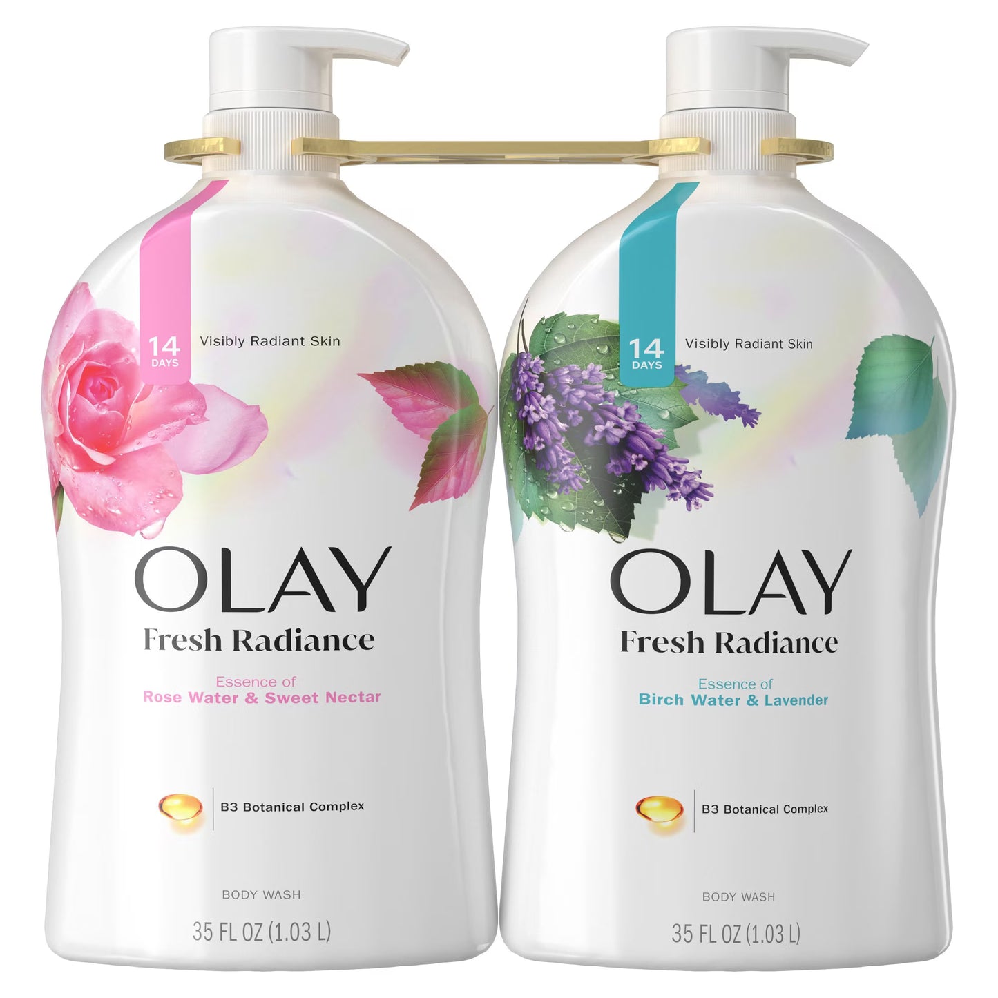 Olay Fresh Outlast Body Wash with Vitamin B3 Complex, 35 oz., 2 pk.
