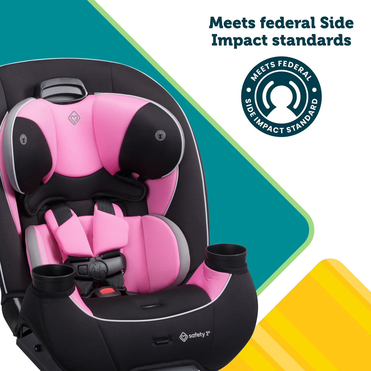 Safety 1st Everfit All-in-One Convertible Car Seat, Choose Color