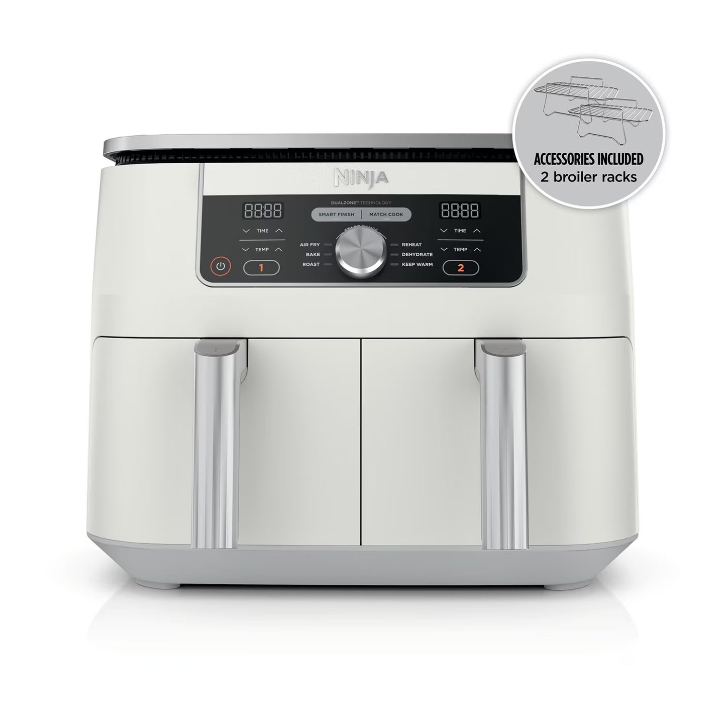 Ninja Foodi 6-in-1, 8-Quart 2 Basket Air Fryer with DualZone Technology