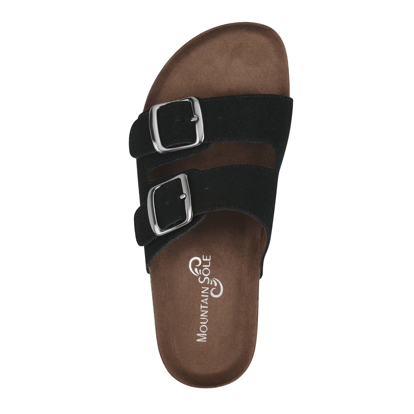 Mountain Sole Women's Double Buckle Leather Sandal