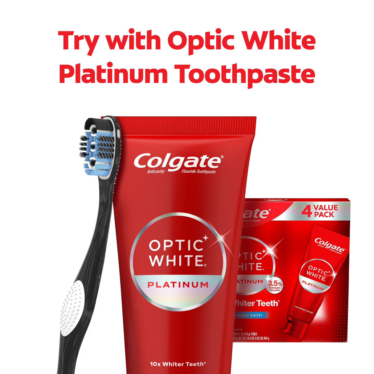 Colgate Optic White 360 Soft Manual Toothbrush, 8 ct.