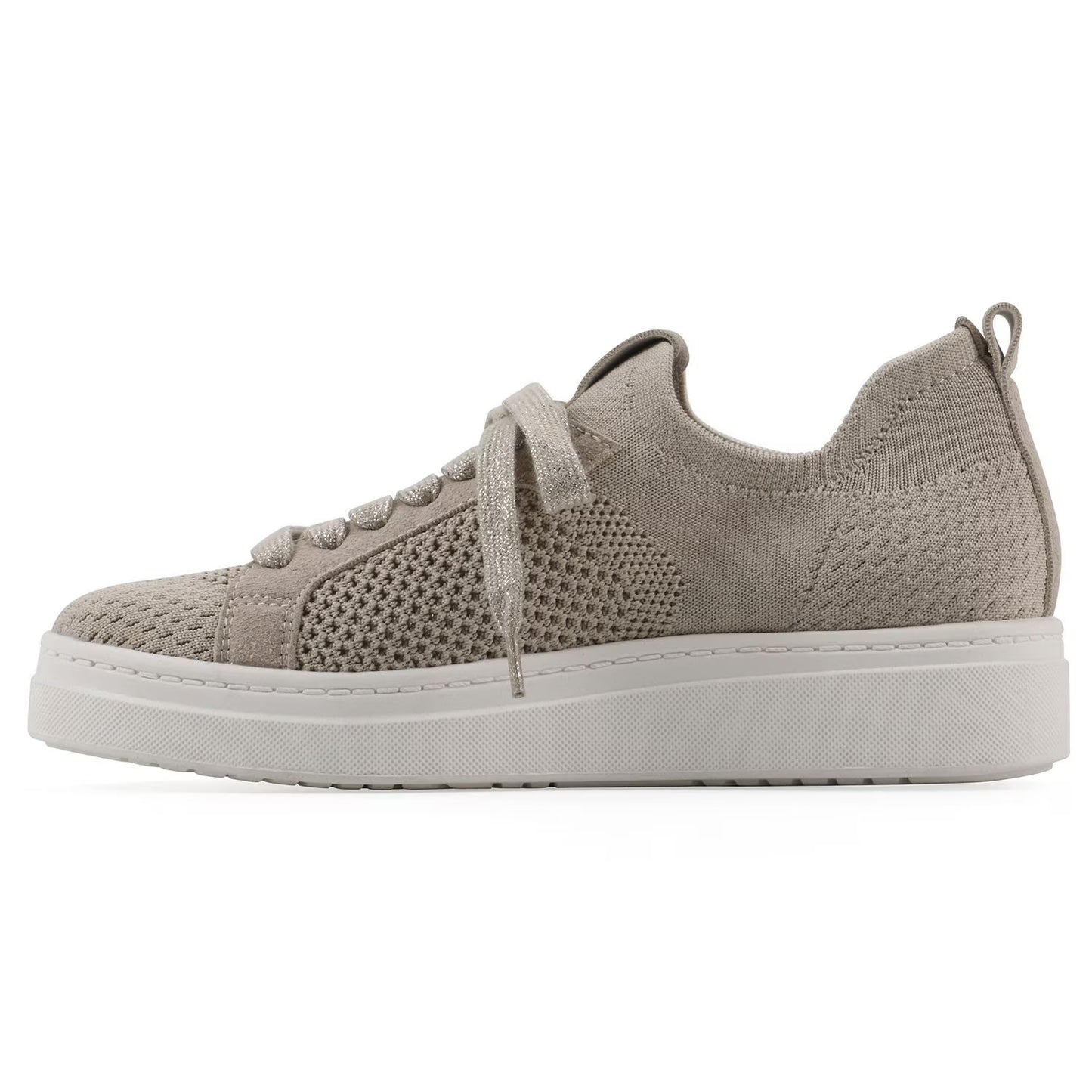 White Mountain Women's Lace-Up Sneaker