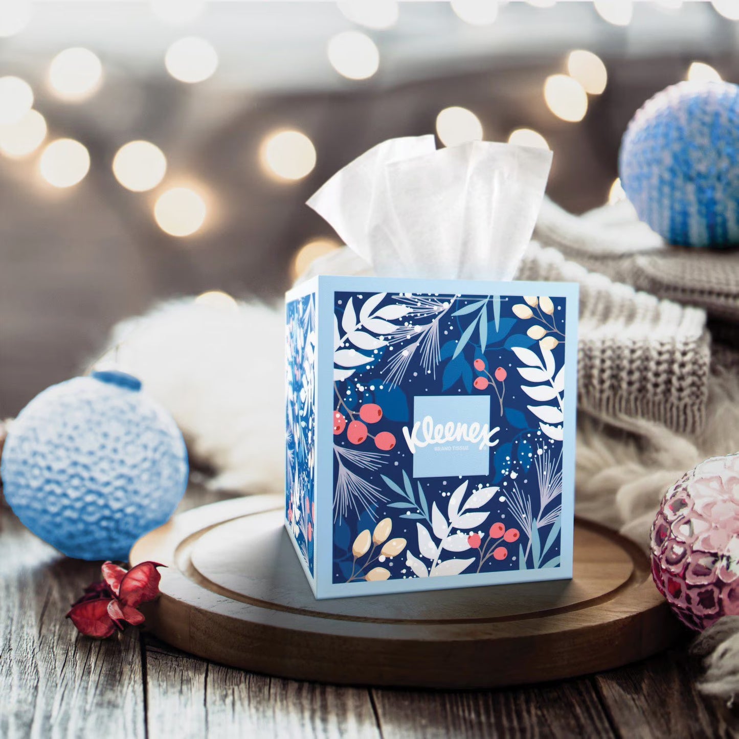 Kleenex Ultra Soft Hypoallergenic Facial Tissues 12 Boxes, 72 tissues/box