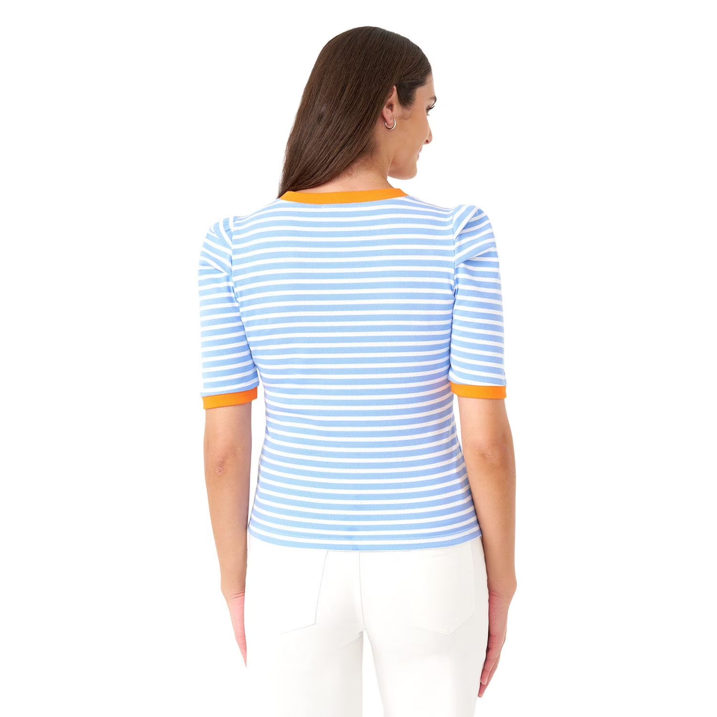 Rebecca Minkoff Women's Puff Sleeve Top