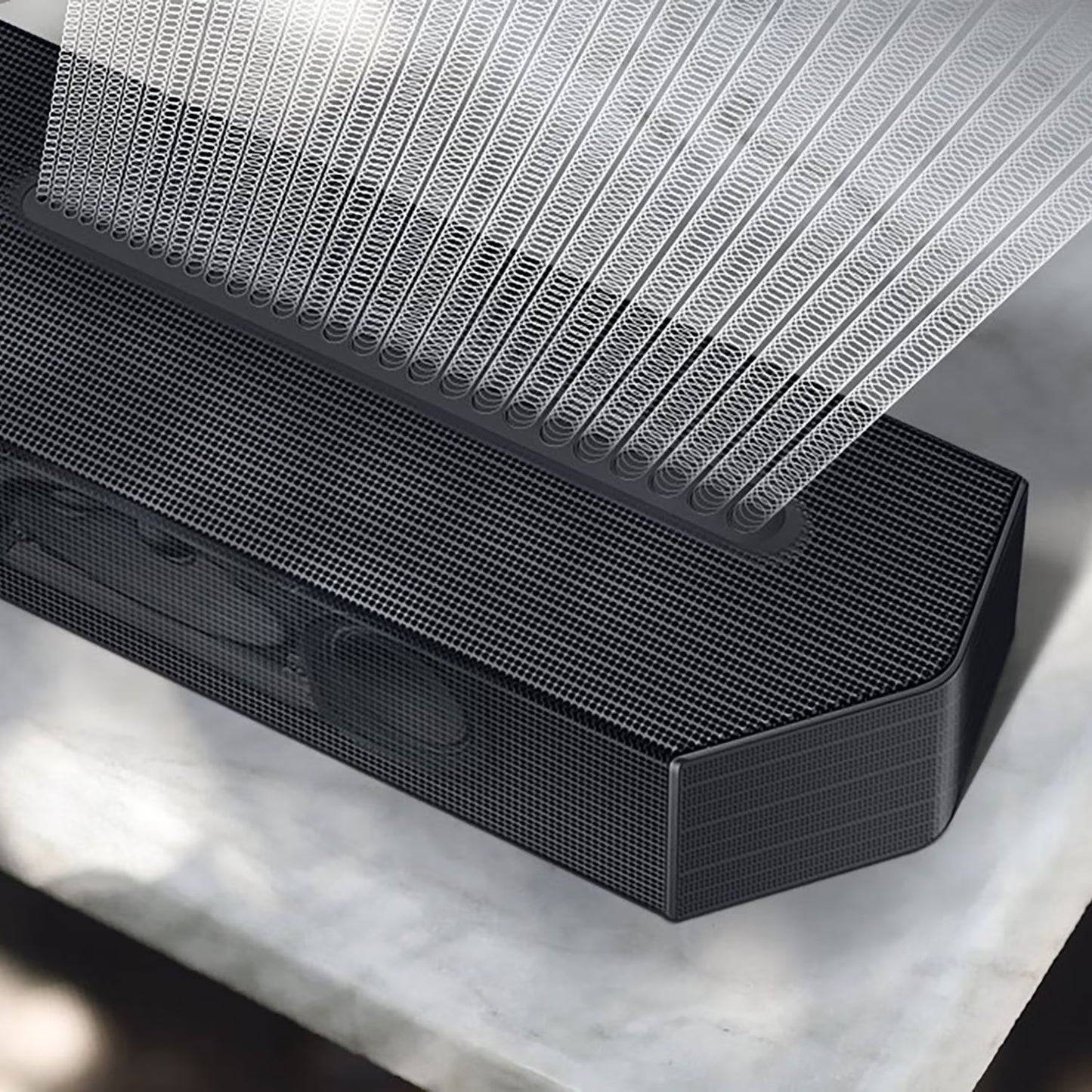 SAMSUNG Q-series 5.1 Channel Sound Bar with Wireless Subwoofer, Q-Symphony & Dolby ATMOS Audio