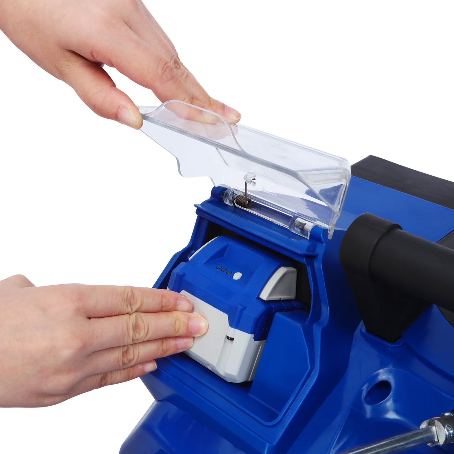 Snow Joe 18 Inch Wide 48V Cordless Snow Blower with Cover + (2) 4.0Ah Batteries / Charger