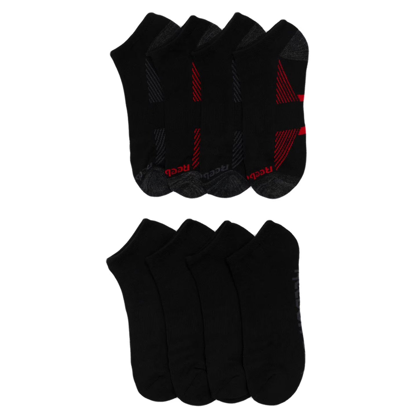Reebok Men's 8-Pack Cushion Low-Cut Sock