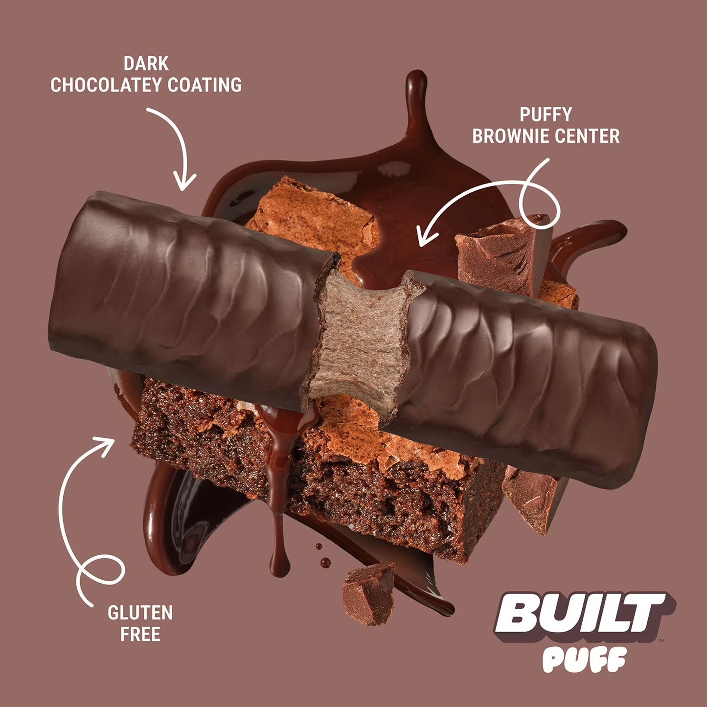 Built Bar Puff & Chunk Protein Bars, Variety Pack, 13 ct.