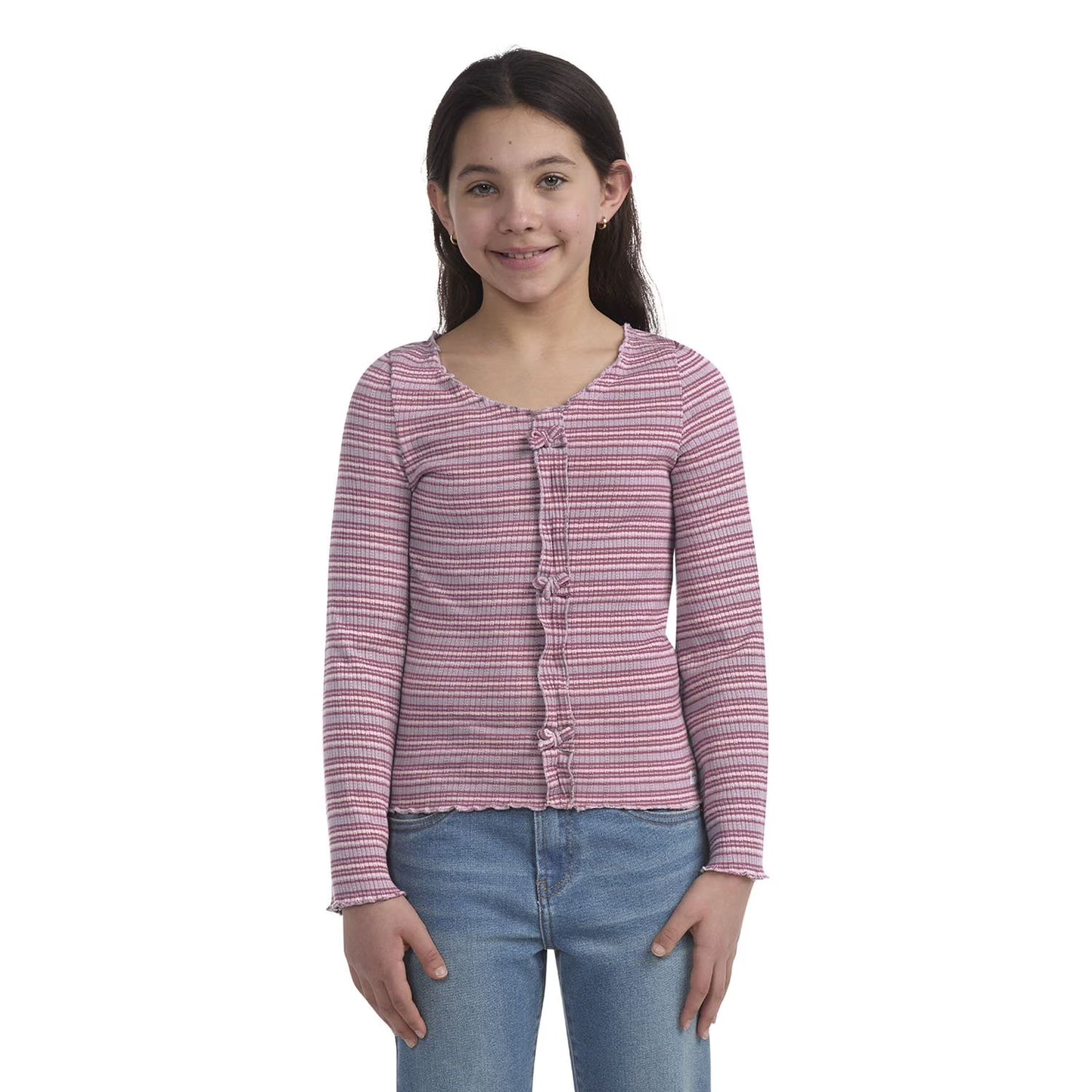 Levi's Girls Long Sleeve Ribbed Tee
