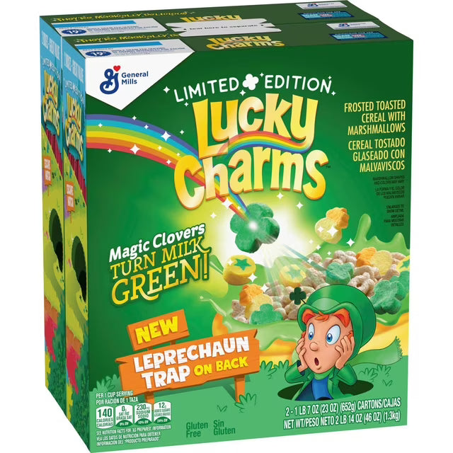 Lucky Charms with Marshmallows, 46 oz.