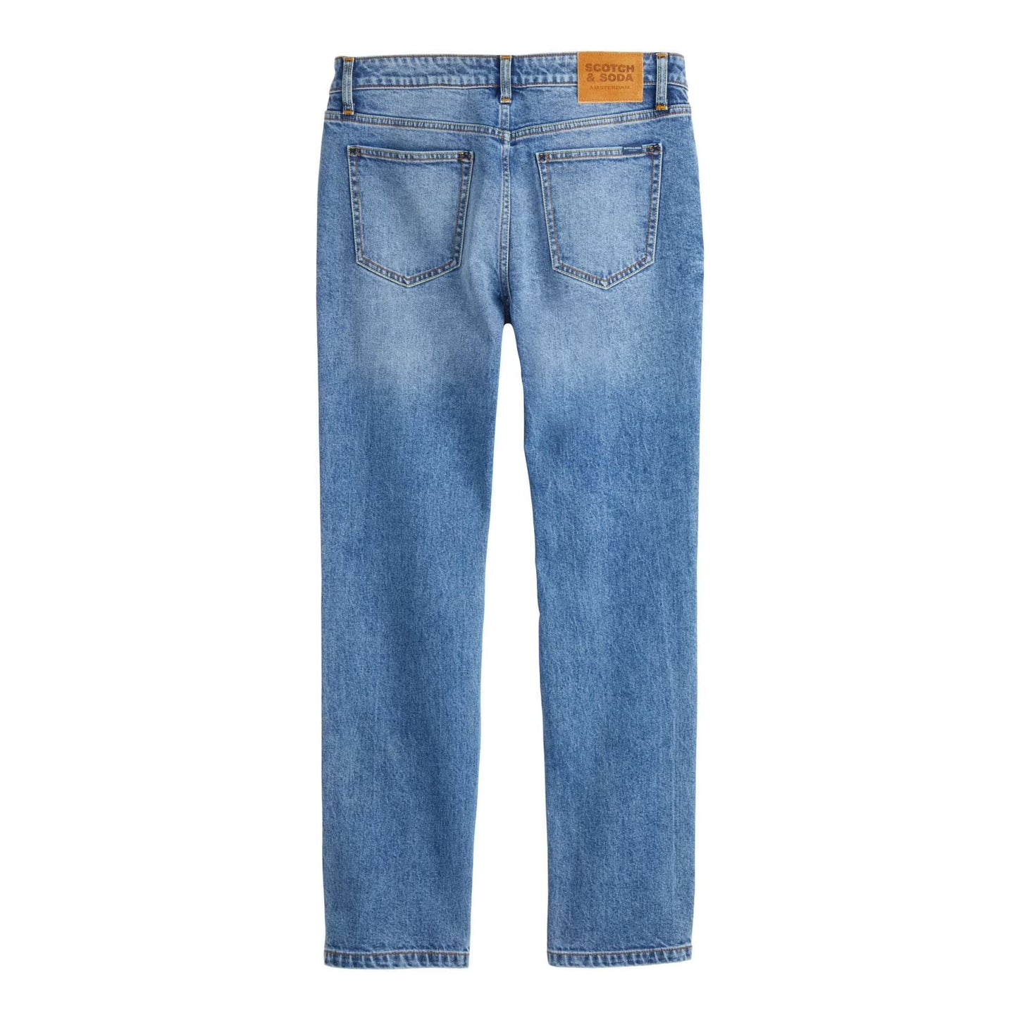Scotch & Soda Men's Straight Fit Denim Jeans