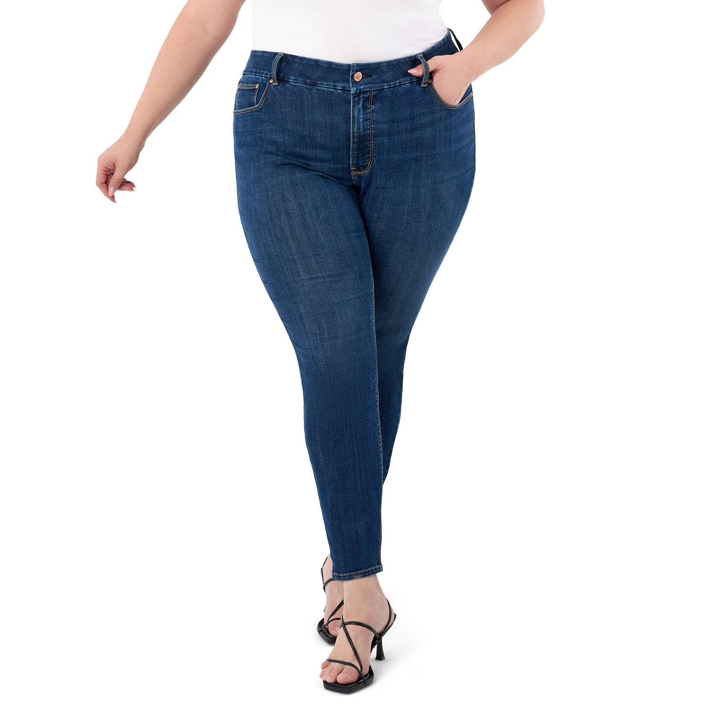 Seven7 Women's Tummyless Jean