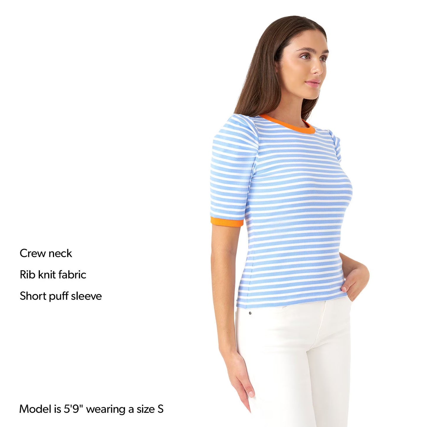 Rebecca Minkoff Women's Puff Sleeve Top