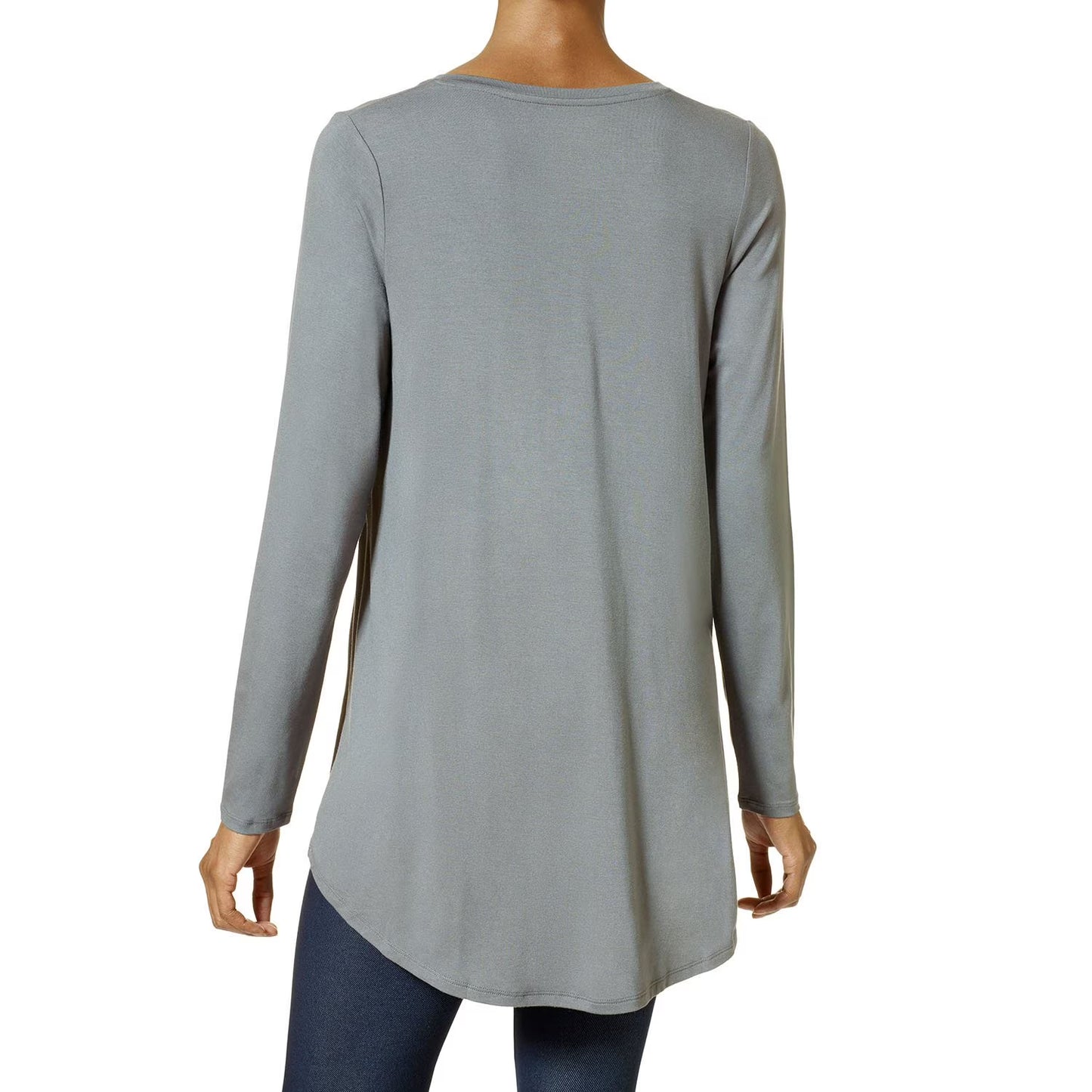 Hue Women's Long Sleeve Tunic T-Shirt