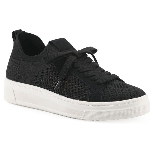 White Mountain Women's Lace-Up Sneaker
