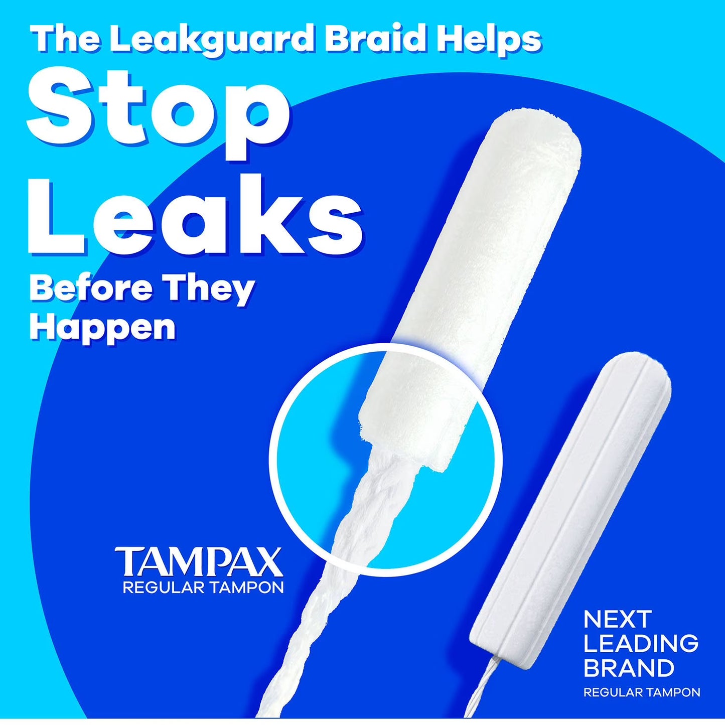 Tampax Pearl Tampons Trio Pack, Unscented, 86 ct.